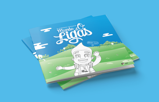 As mirabolantes aventuras do Mundo  d'O Ligas - Livro de colorir - Image 3